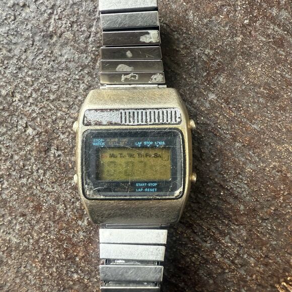 Vintage Seiko A159-5019 1978 Quartz LC Fresh Battery main image 5